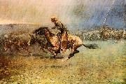 Frederick Remington The Stampede oil painting picture wholesale
